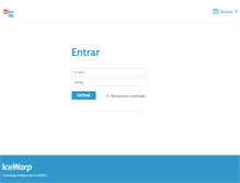Tablet Screenshot of correio.transilva.com.br
